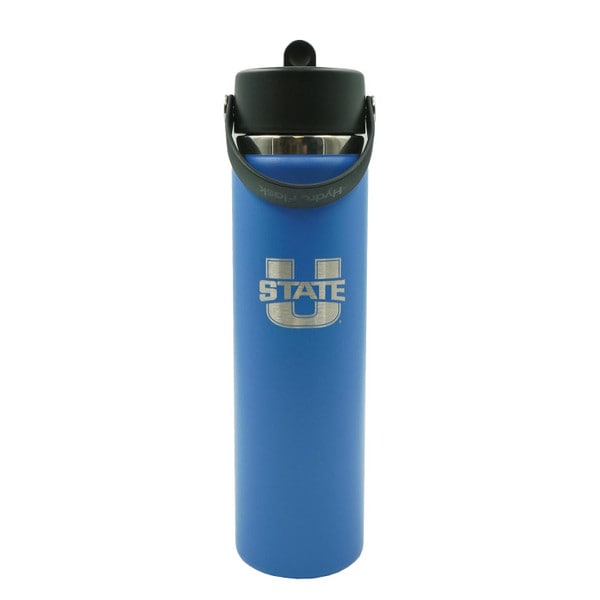 HYDRO FLASK WATER BOTTLE 24 OZ WIDE FLEX STRAW CAP